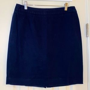 Navy Pencil Skirt - LK Bennett